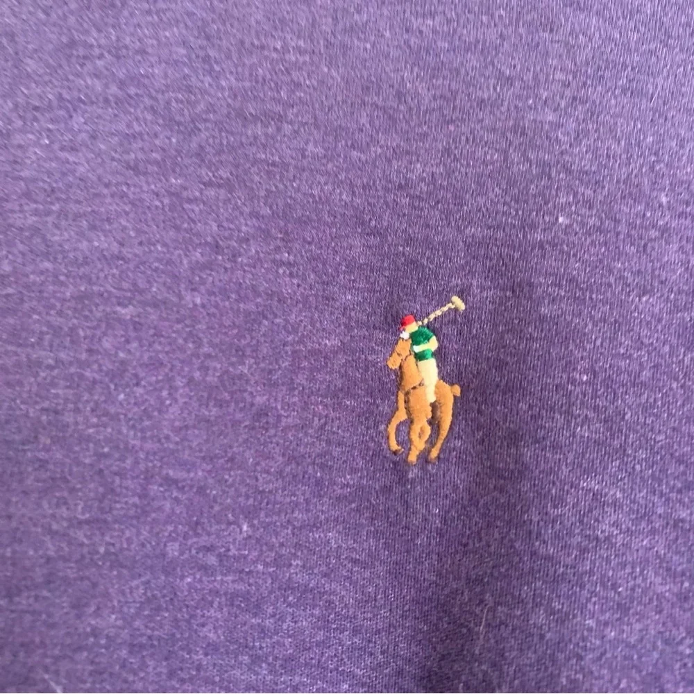 Polo by Ralph Lauren Men's Deep Purple Polo Shirt - Picture 3 of 6